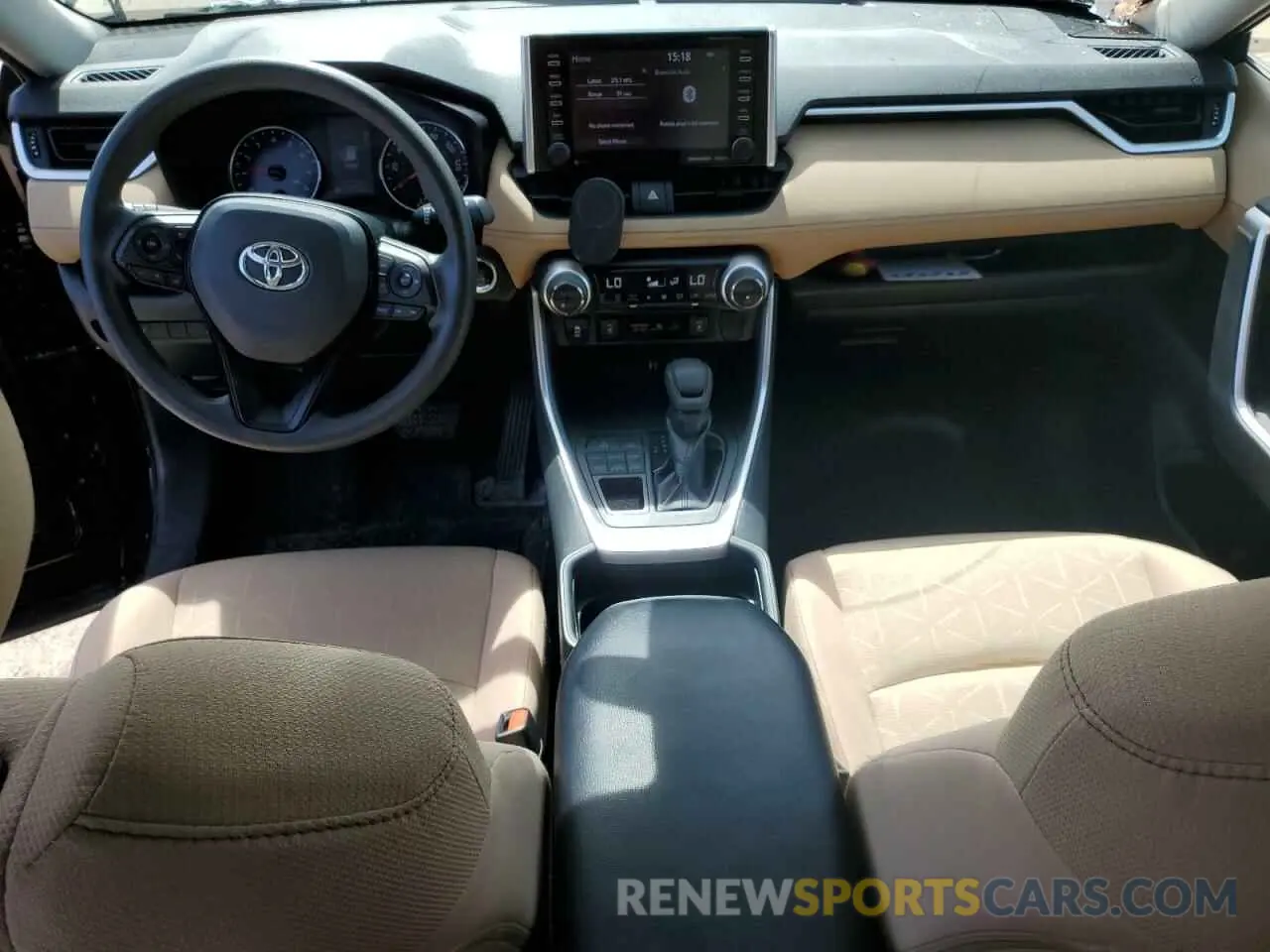 8 Photograph of a damaged car 2T3P1RFV0KC002169 TOYOTA RAV4 2019