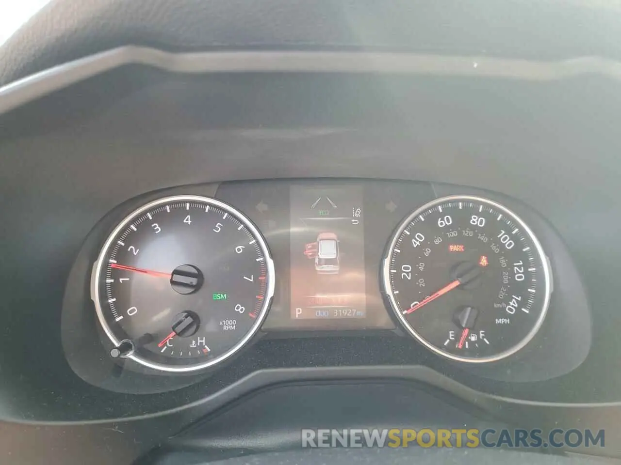 9 Photograph of a damaged car 2T3P1RFV0KC002169 TOYOTA RAV4 2019
