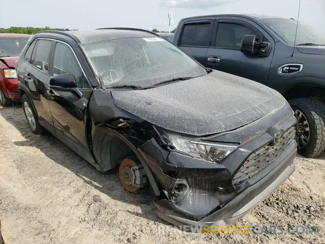 1 Photograph of a damaged car 2T3P1RFV0KC002544 TOYOTA RAV4 2019