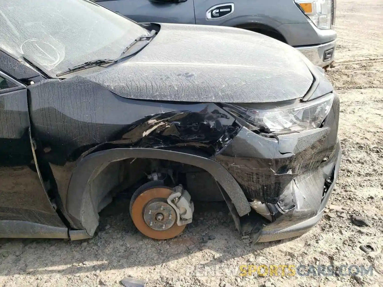 9 Photograph of a damaged car 2T3P1RFV0KC002544 TOYOTA RAV4 2019