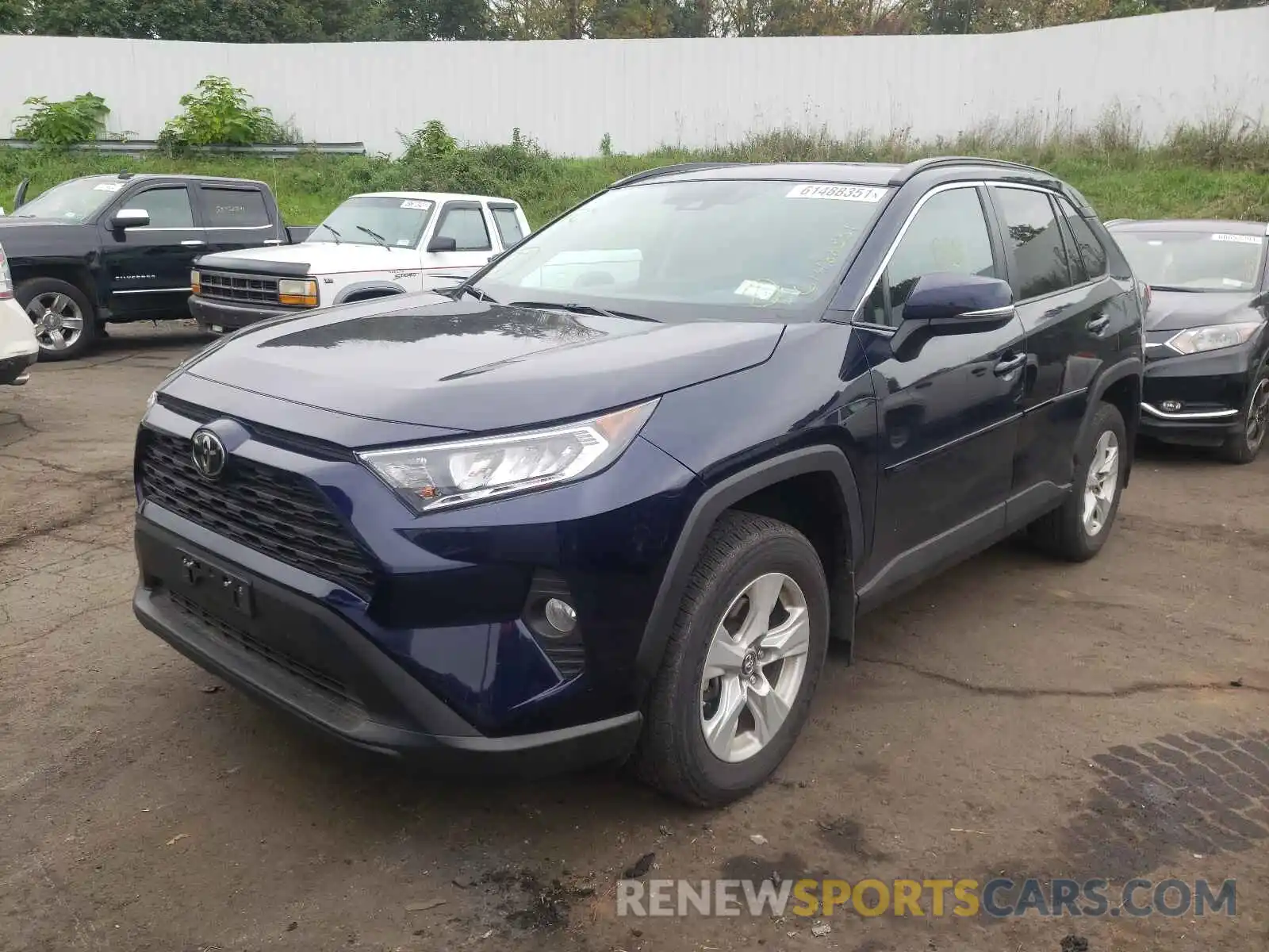 2 Photograph of a damaged car 2T3P1RFV0KC003113 TOYOTA RAV4 2019