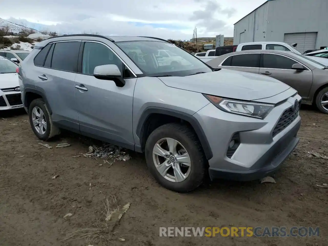 4 Photograph of a damaged car 2T3P1RFV0KC007369 TOYOTA RAV4 2019