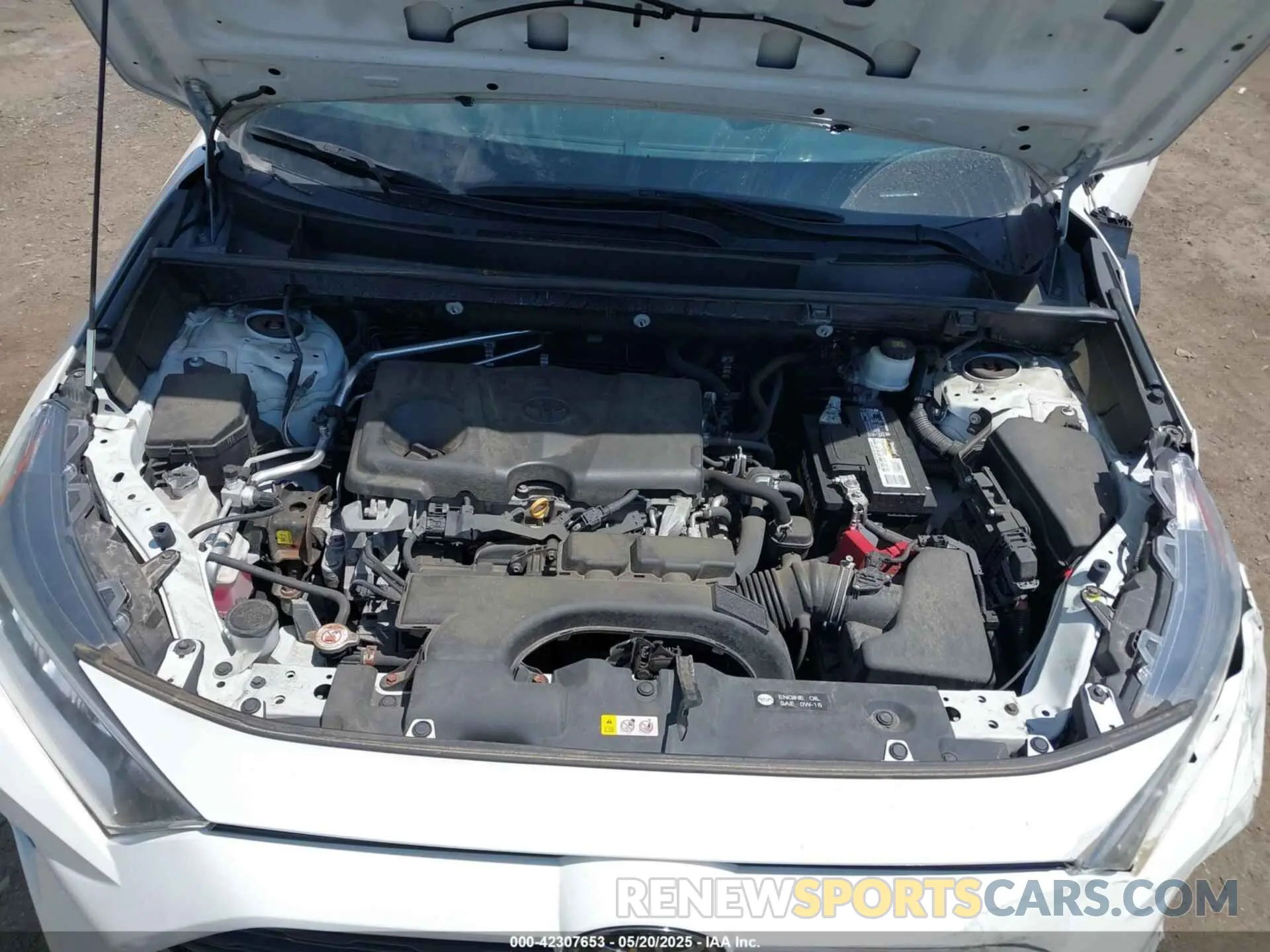 10 Photograph of a damaged car 2T3P1RFV0KC007727 TOYOTA RAV4 2019