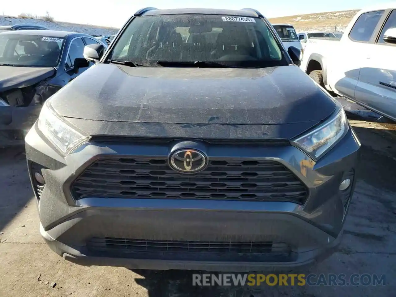 5 Photograph of a damaged car 2T3P1RFV0KC008425 TOYOTA RAV4 2019