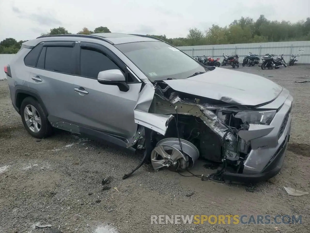 4 Photograph of a damaged car 2T3P1RFV0KC010112 TOYOTA RAV4 2019
