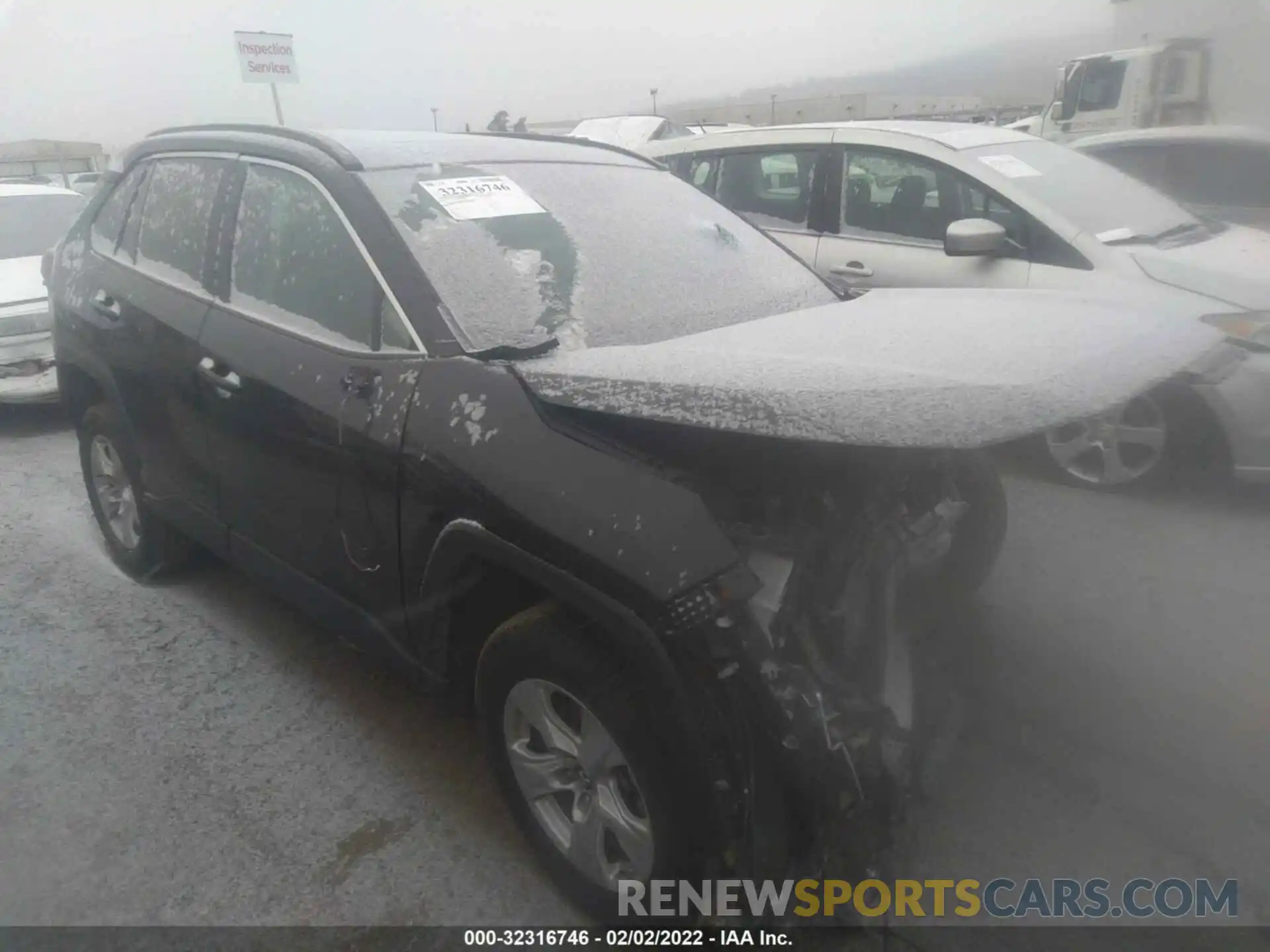 1 Photograph of a damaged car 2T3P1RFV0KC013818 TOYOTA RAV4 2019