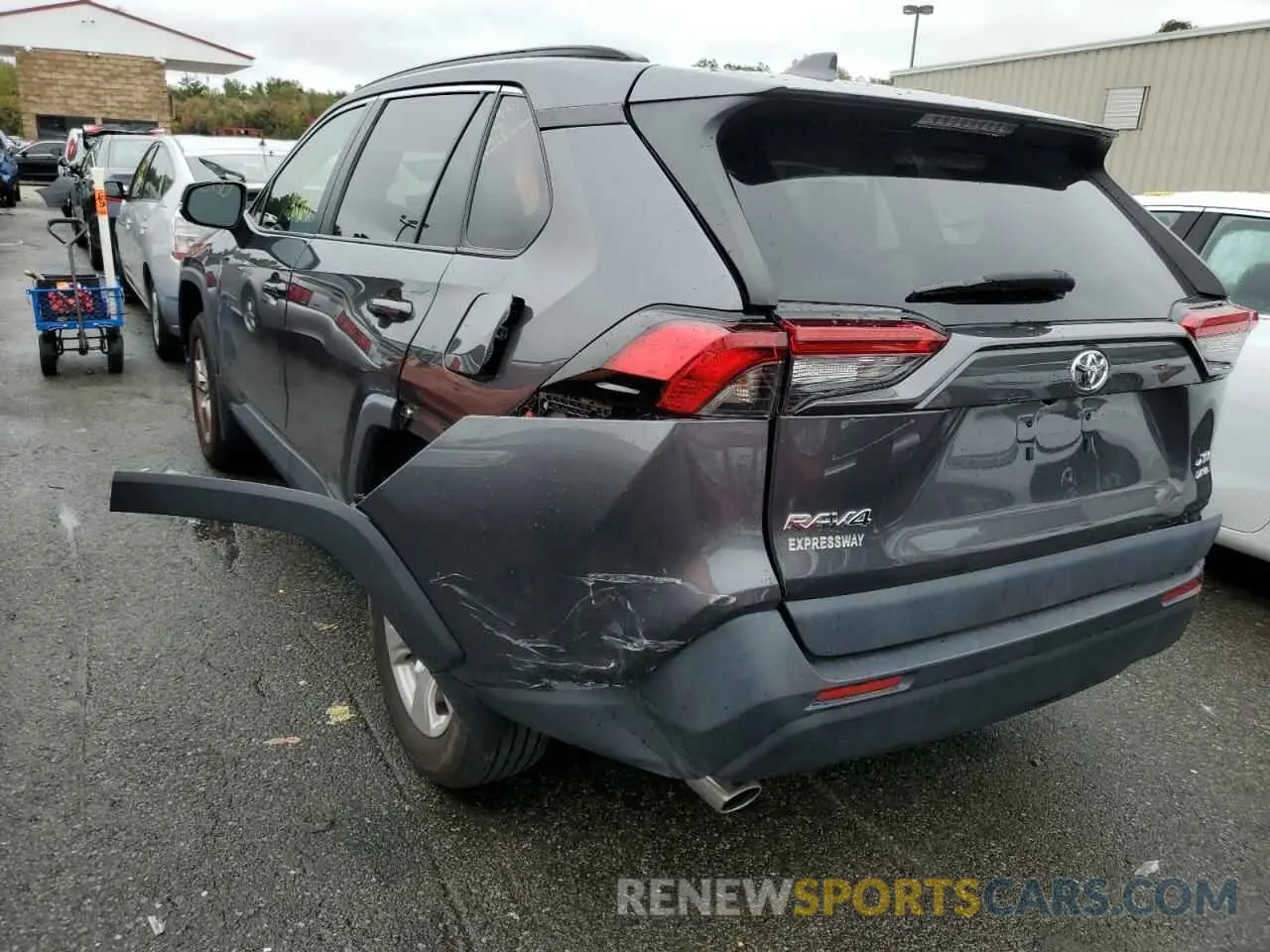 3 Photograph of a damaged car 2T3P1RFV0KC020929 TOYOTA RAV4 2019