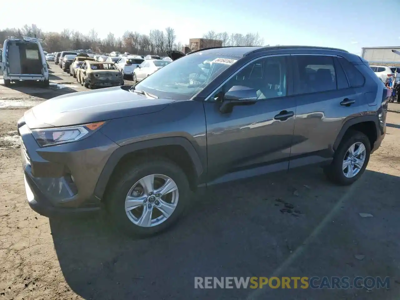 1 Photograph of a damaged car 2T3P1RFV0KC023975 TOYOTA RAV4 2019