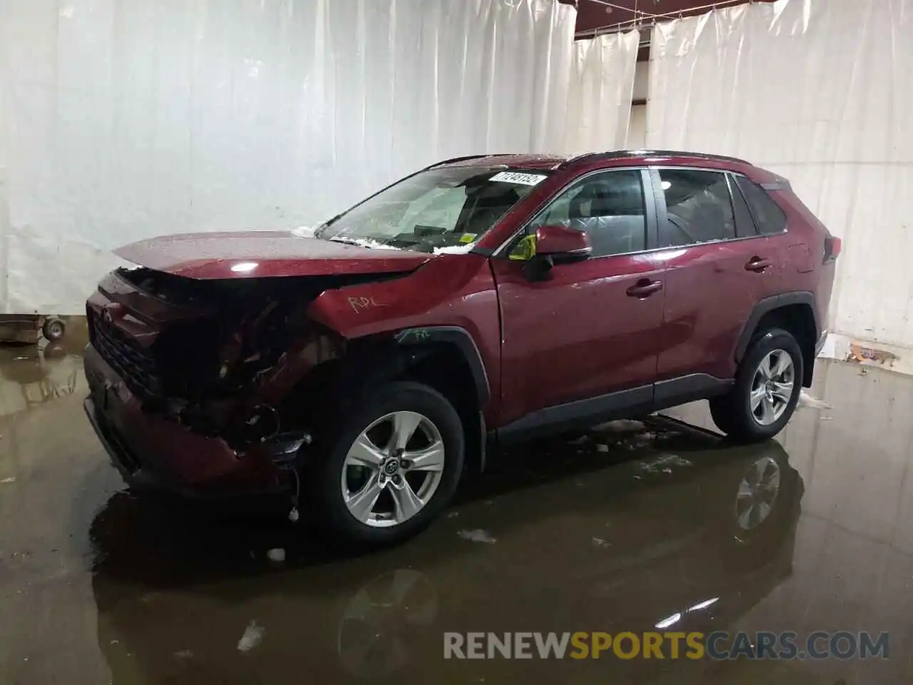 1 Photograph of a damaged car 2T3P1RFV0KC027878 TOYOTA RAV4 2019