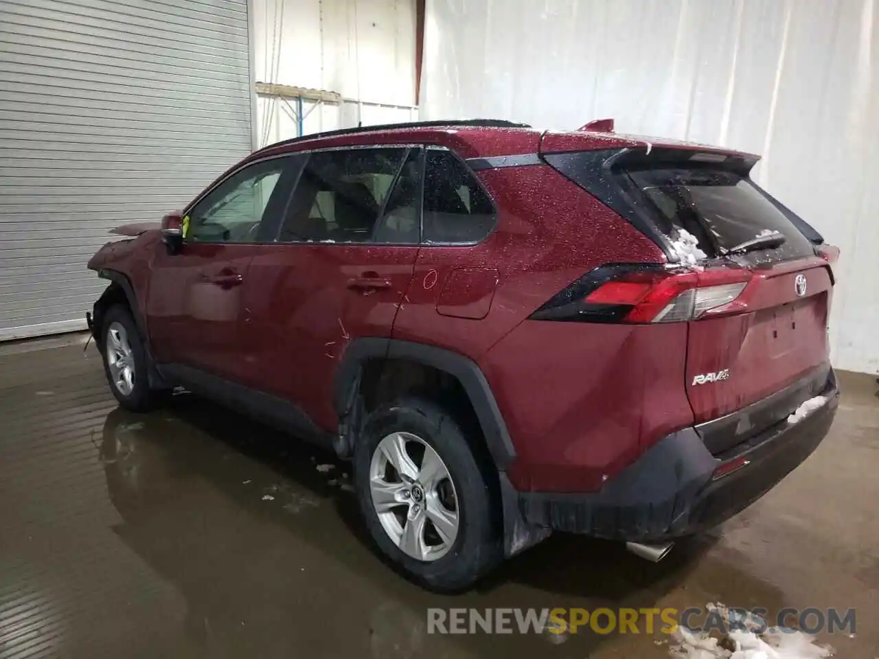 2 Photograph of a damaged car 2T3P1RFV0KC027878 TOYOTA RAV4 2019