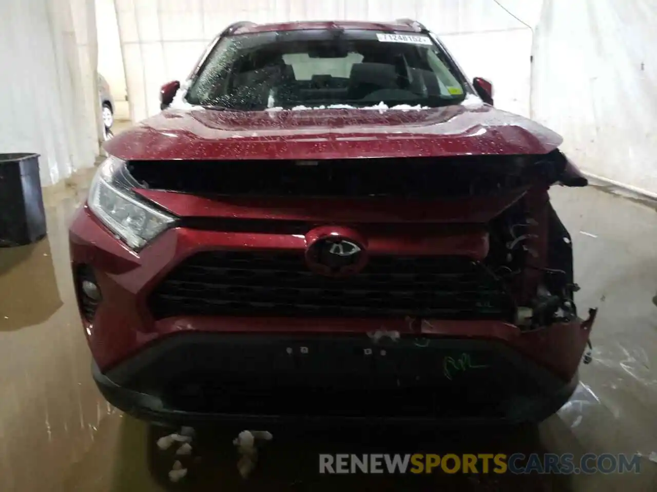 5 Photograph of a damaged car 2T3P1RFV0KC027878 TOYOTA RAV4 2019