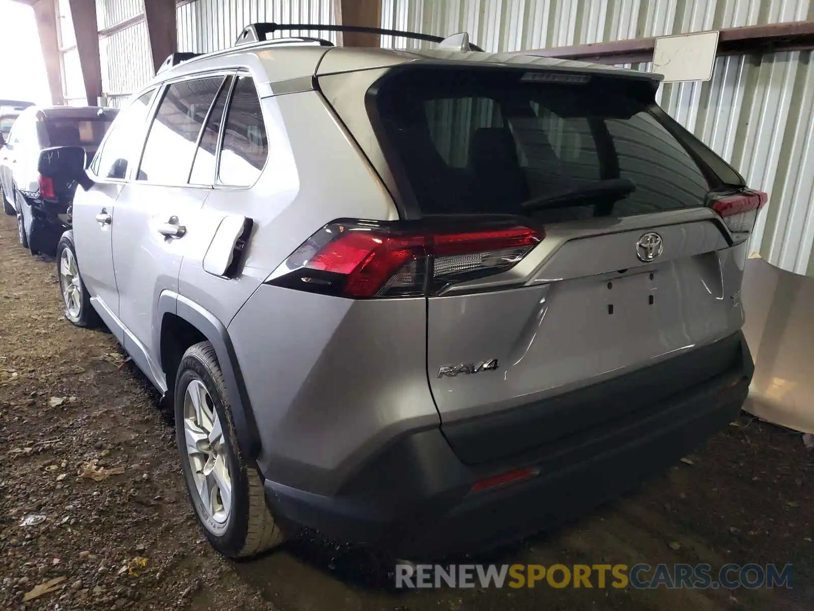 3 Photograph of a damaged car 2T3P1RFV0KC030232 TOYOTA RAV4 2019