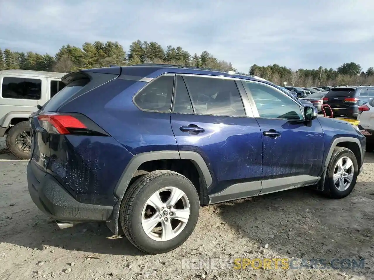 3 Photograph of a damaged car 2T3P1RFV0KC053560 TOYOTA RAV4 2019