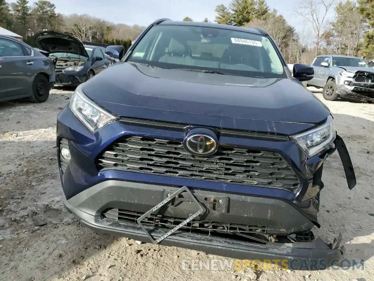 5 Photograph of a damaged car 2T3P1RFV0KC053560 TOYOTA RAV4 2019