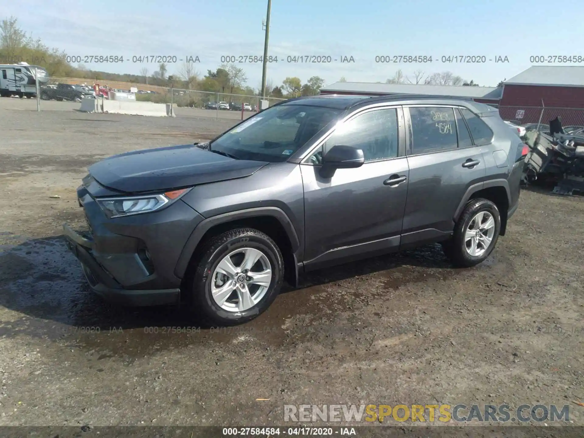 2 Photograph of a damaged car 2T3P1RFV0KC057897 TOYOTA RAV4 2019