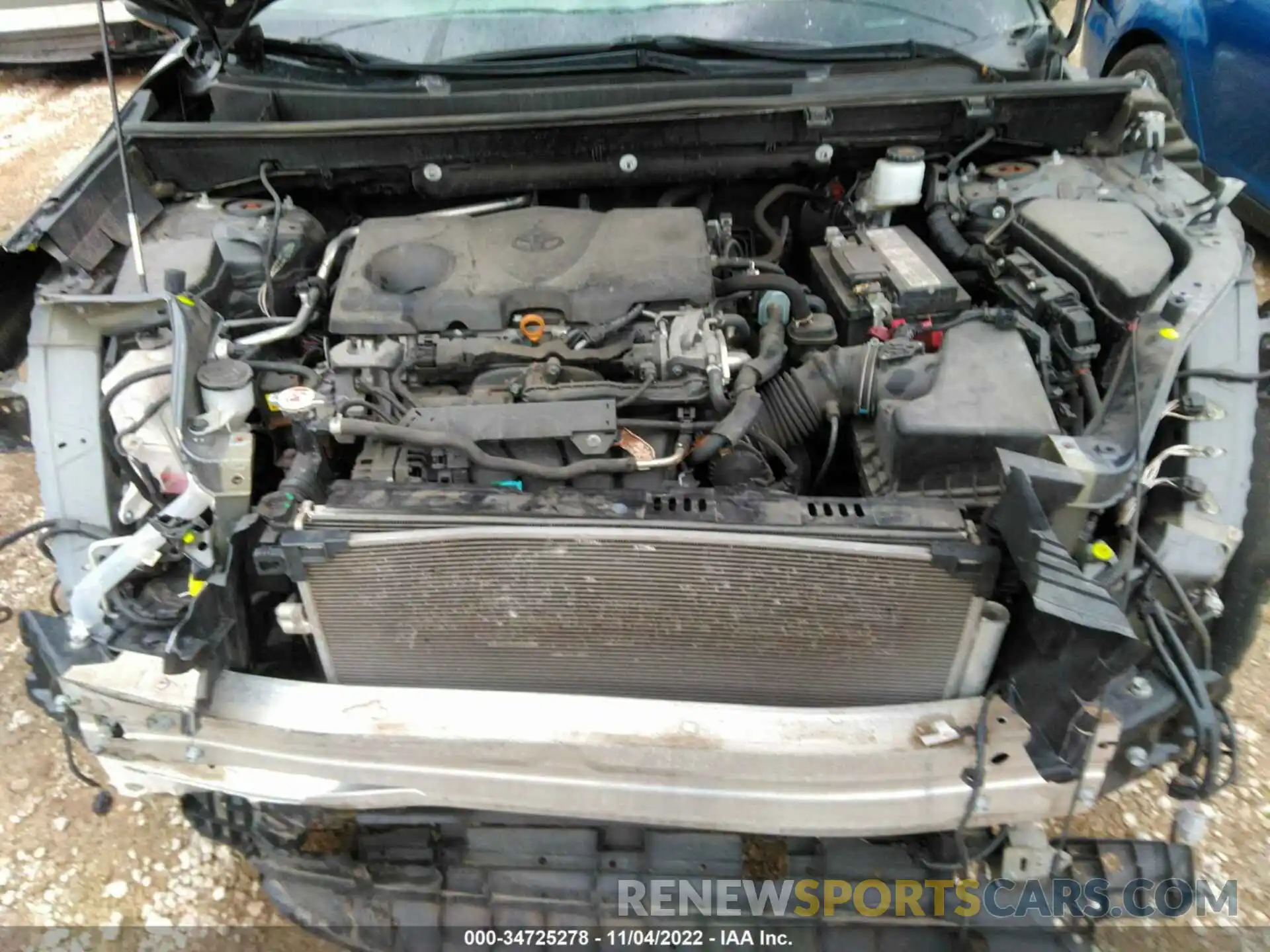 10 Photograph of a damaged car 2T3P1RFV0KW030231 TOYOTA RAV4 2019