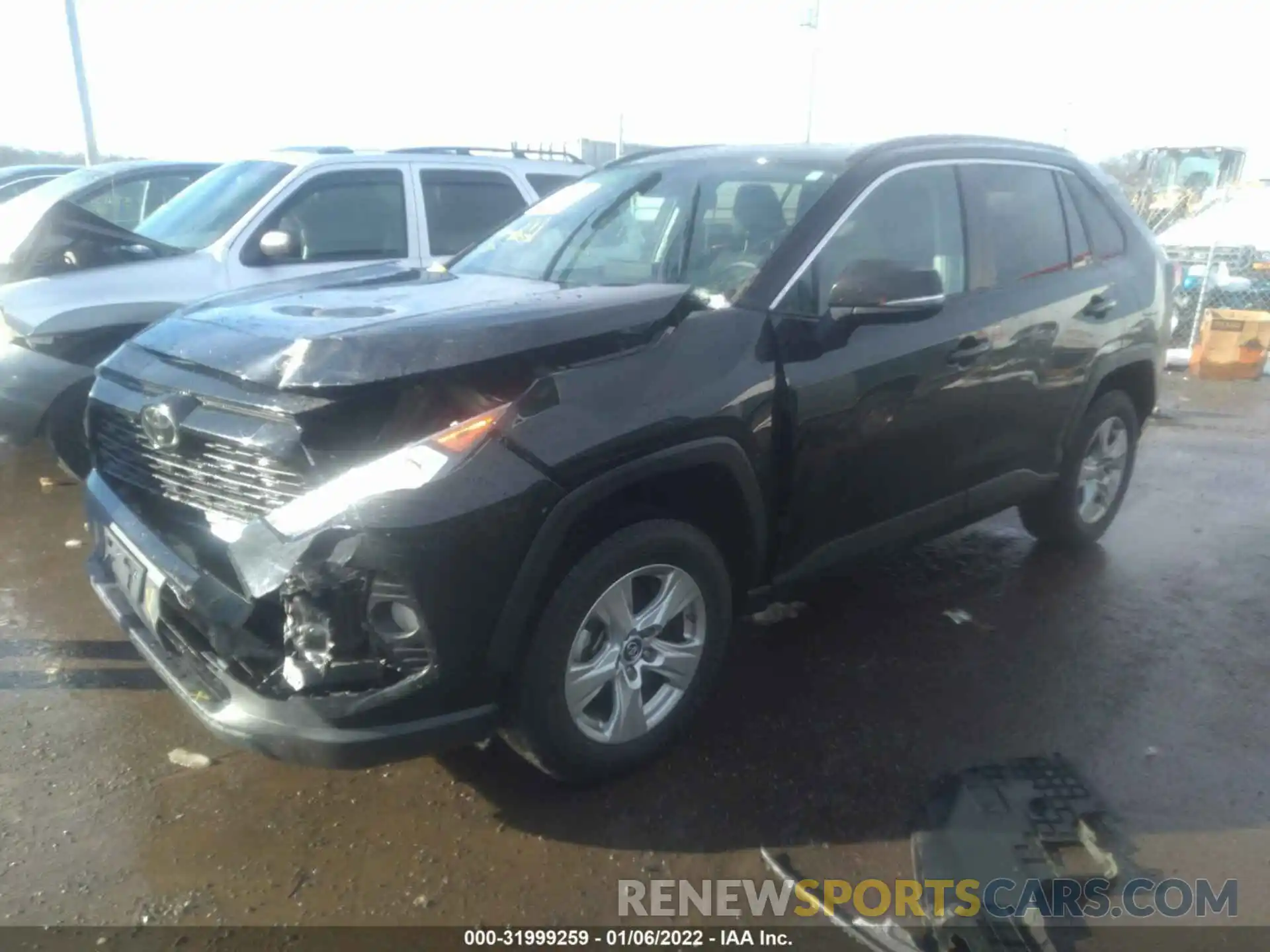 2 Photograph of a damaged car 2T3P1RFV0KW058174 TOYOTA RAV4 2019