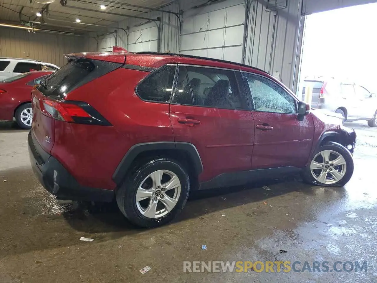 3 Photograph of a damaged car 2T3P1RFV0KW073337 TOYOTA RAV4 2019
