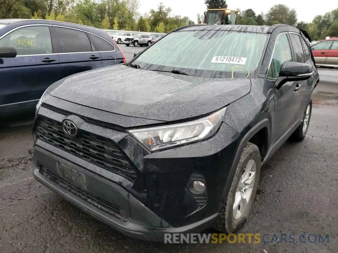 2 Photograph of a damaged car 2T3P1RFV1KC006859 TOYOTA RAV4 2019