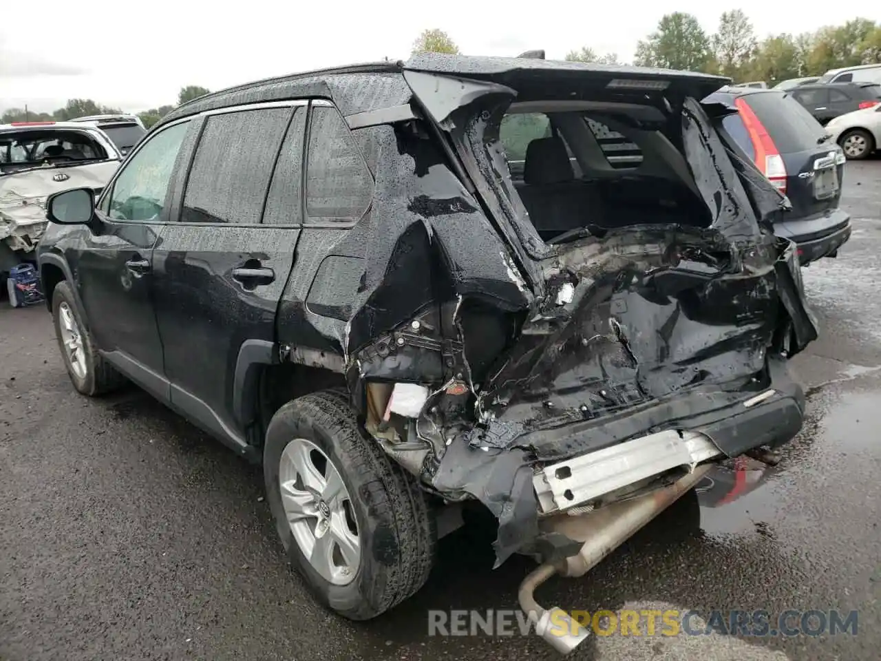 3 Photograph of a damaged car 2T3P1RFV1KC006859 TOYOTA RAV4 2019