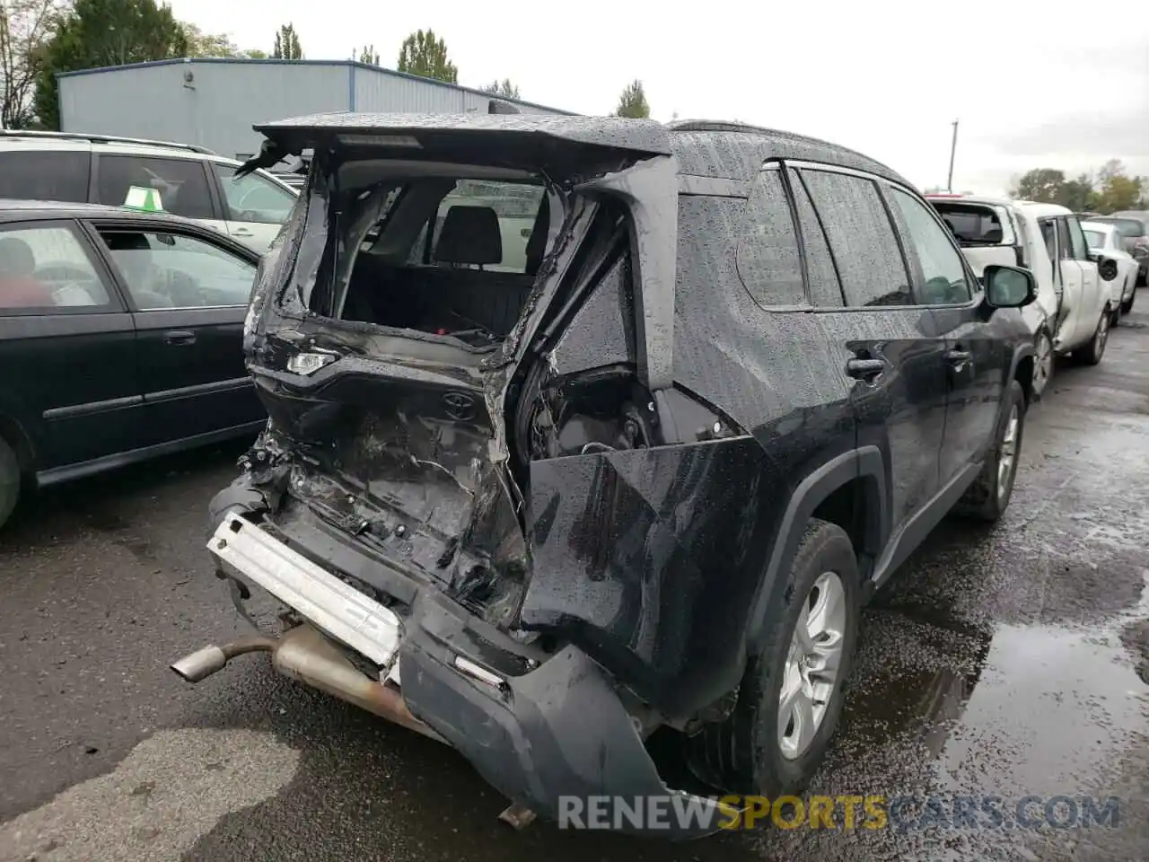 4 Photograph of a damaged car 2T3P1RFV1KC006859 TOYOTA RAV4 2019