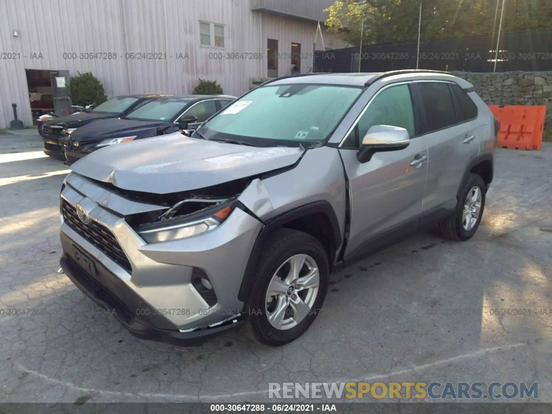 2 Photograph of a damaged car 2T3P1RFV1KC007915 TOYOTA RAV4 2019