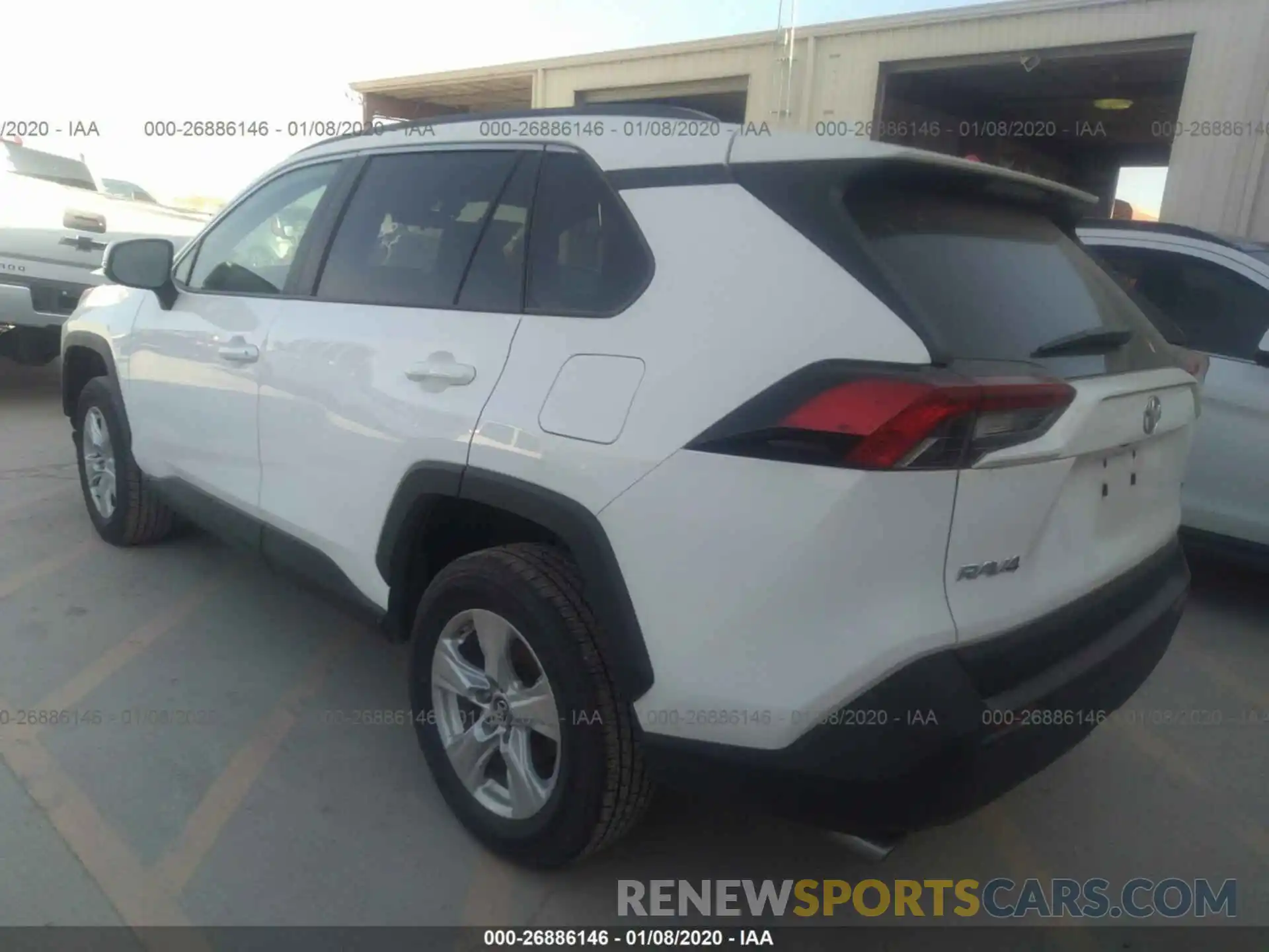 3 Photograph of a damaged car 2T3P1RFV1KC011155 TOYOTA RAV4 2019