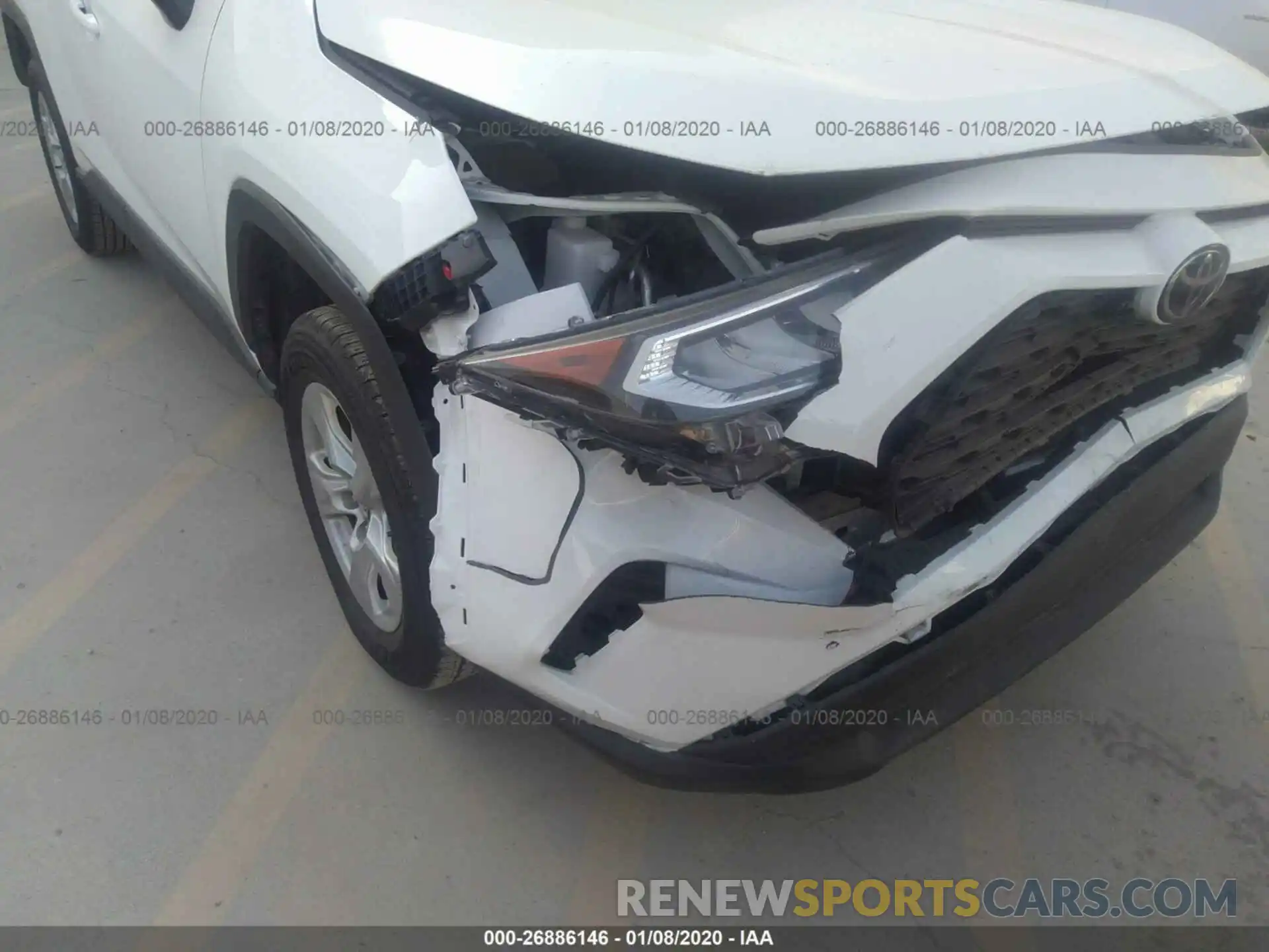 6 Photograph of a damaged car 2T3P1RFV1KC011155 TOYOTA RAV4 2019