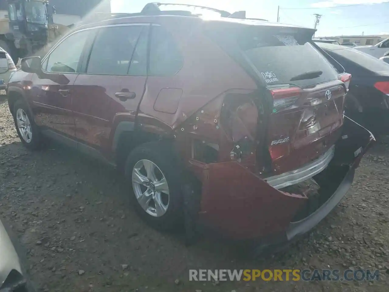 3 Photograph of a damaged car 2T3P1RFV1KC017117 TOYOTA RAV4 2019