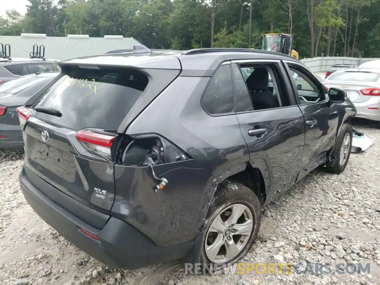 4 Photograph of a damaged car 2T3P1RFV1KC019207 TOYOTA RAV4 2019