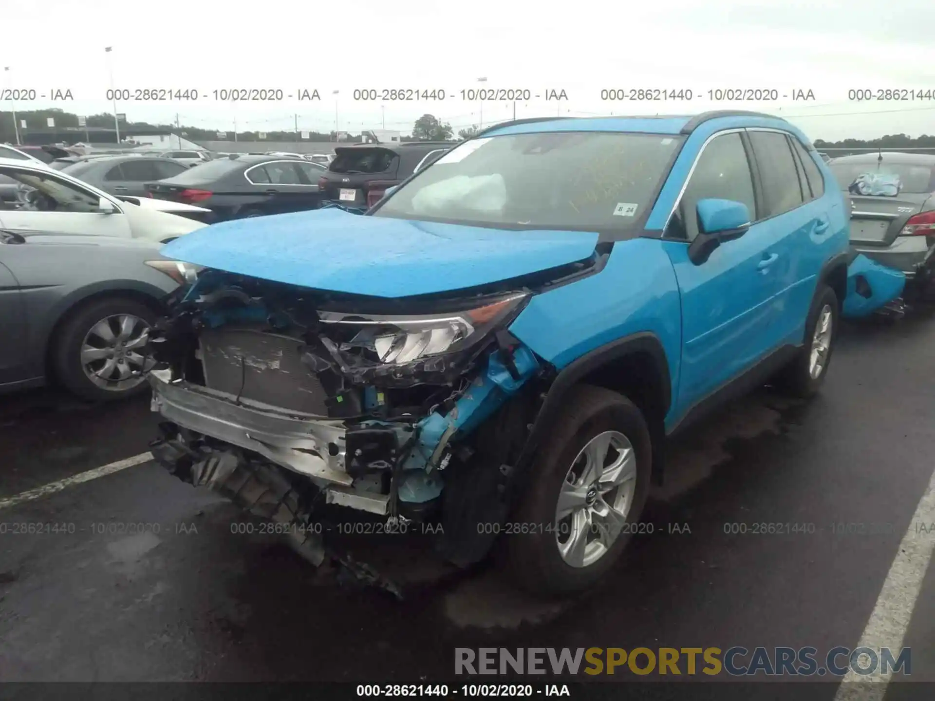 2 Photograph of a damaged car 2T3P1RFV1KC024939 TOYOTA RAV4 2019