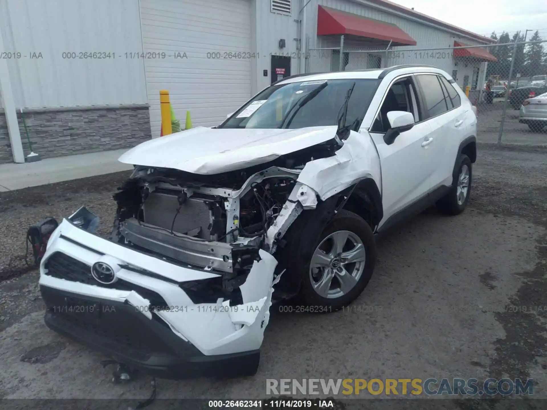 2 Photograph of a damaged car 2T3P1RFV1KC026299 TOYOTA RAV4 2019