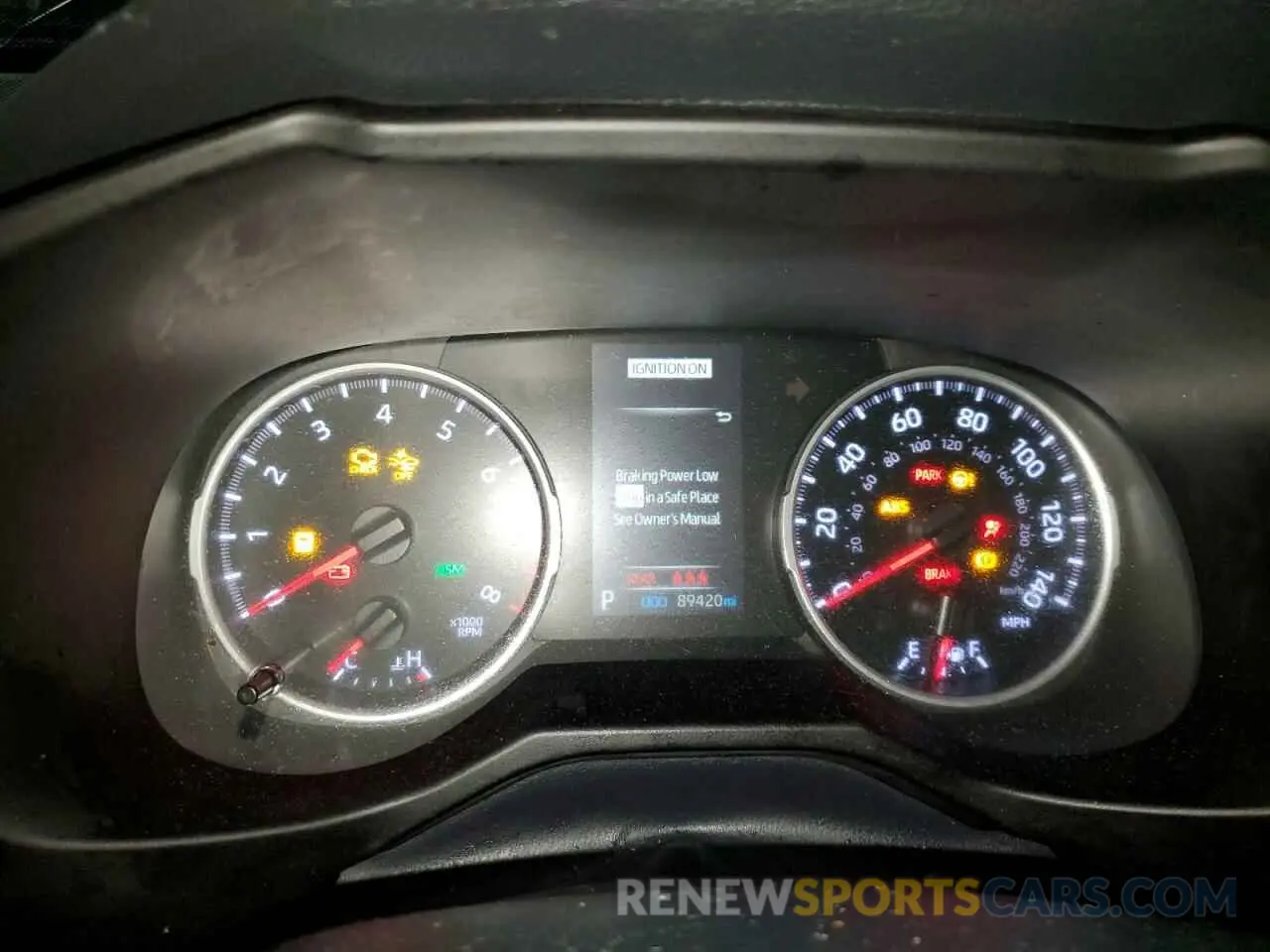 9 Photograph of a damaged car 2T3P1RFV1KC026741 TOYOTA RAV4 2019