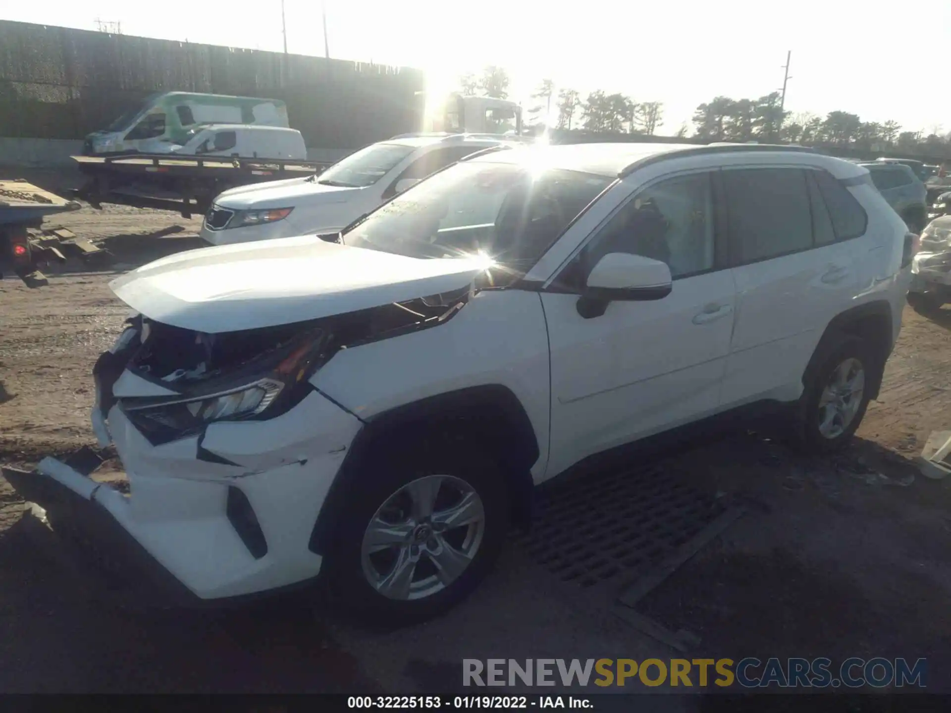 2 Photograph of a damaged car 2T3P1RFV1KC046245 TOYOTA RAV4 2019