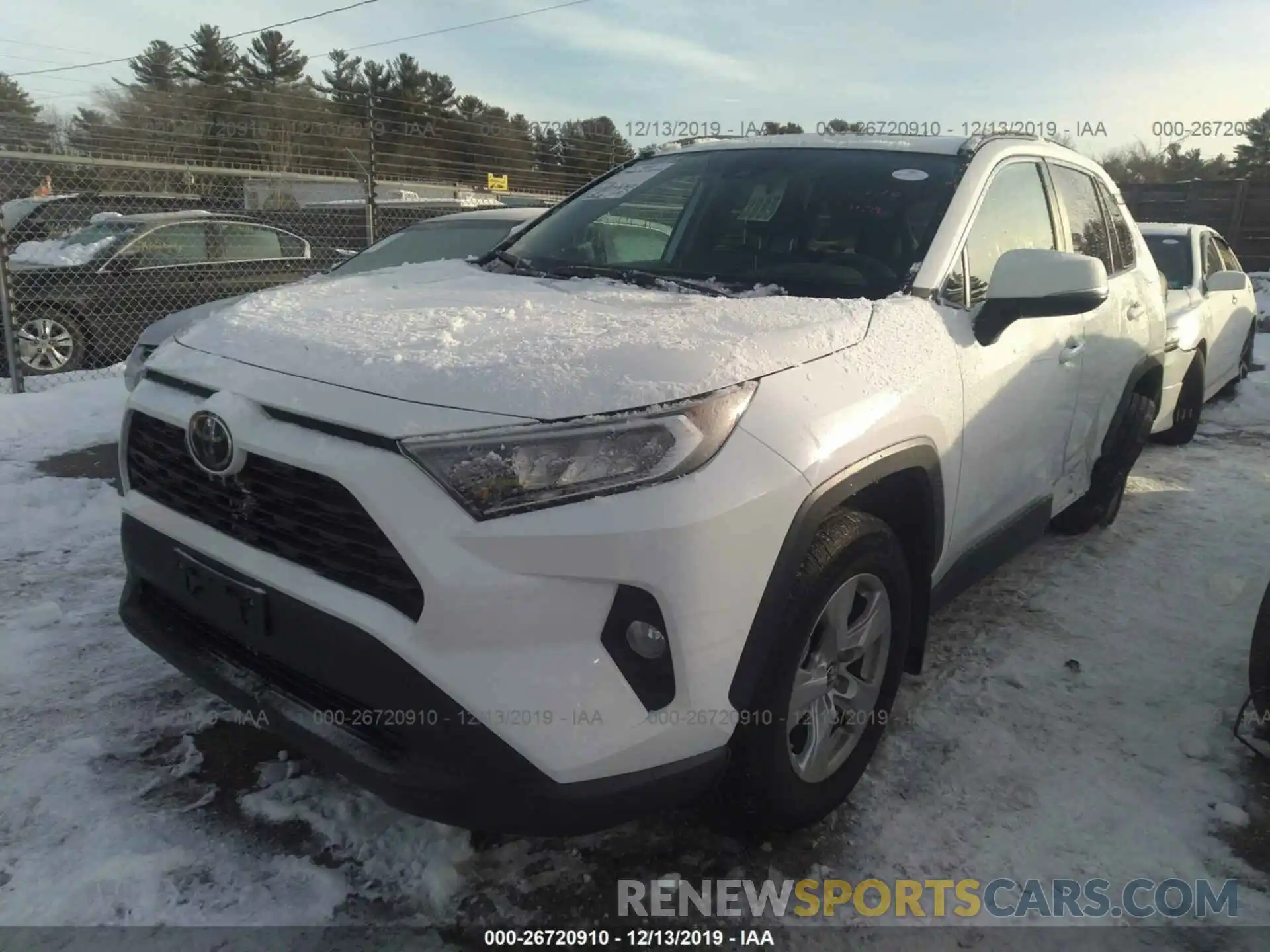 2 Photograph of a damaged car 2T3P1RFV1KC055866 TOYOTA RAV4 2019