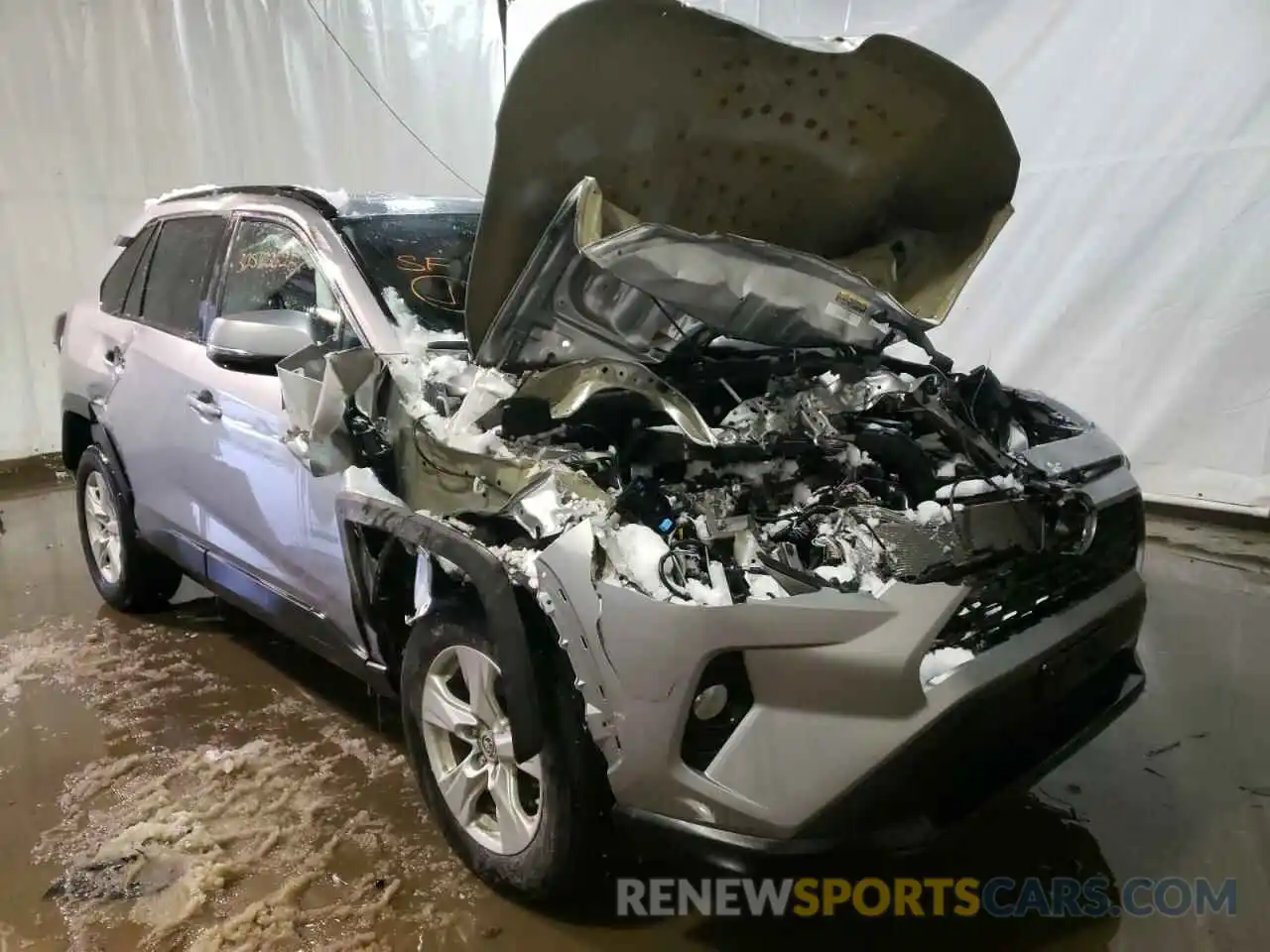 1 Photograph of a damaged car 2T3P1RFV1KC057441 TOYOTA RAV4 2019