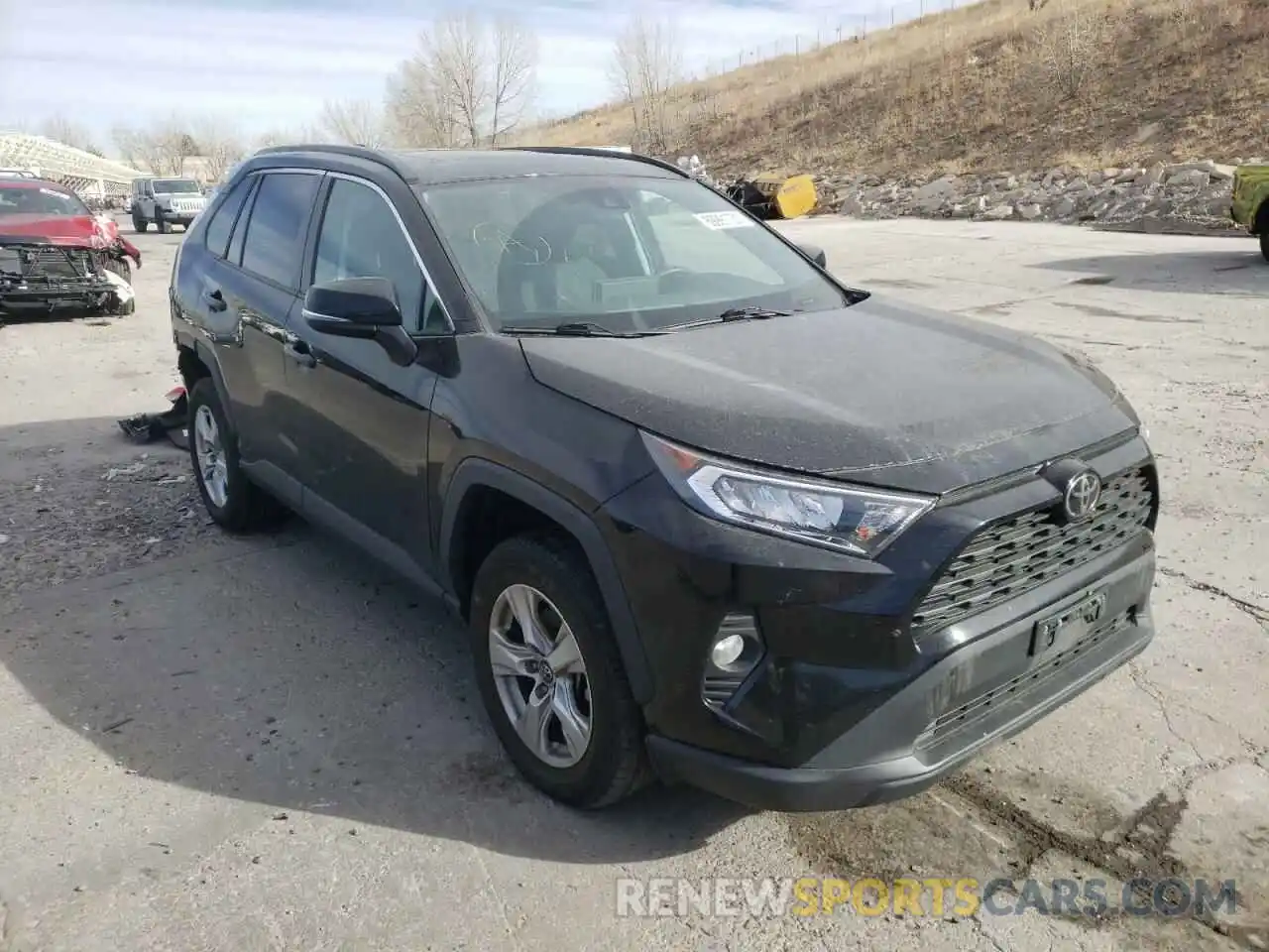 1 Photograph of a damaged car 2T3P1RFV1KW005130 TOYOTA RAV4 2019