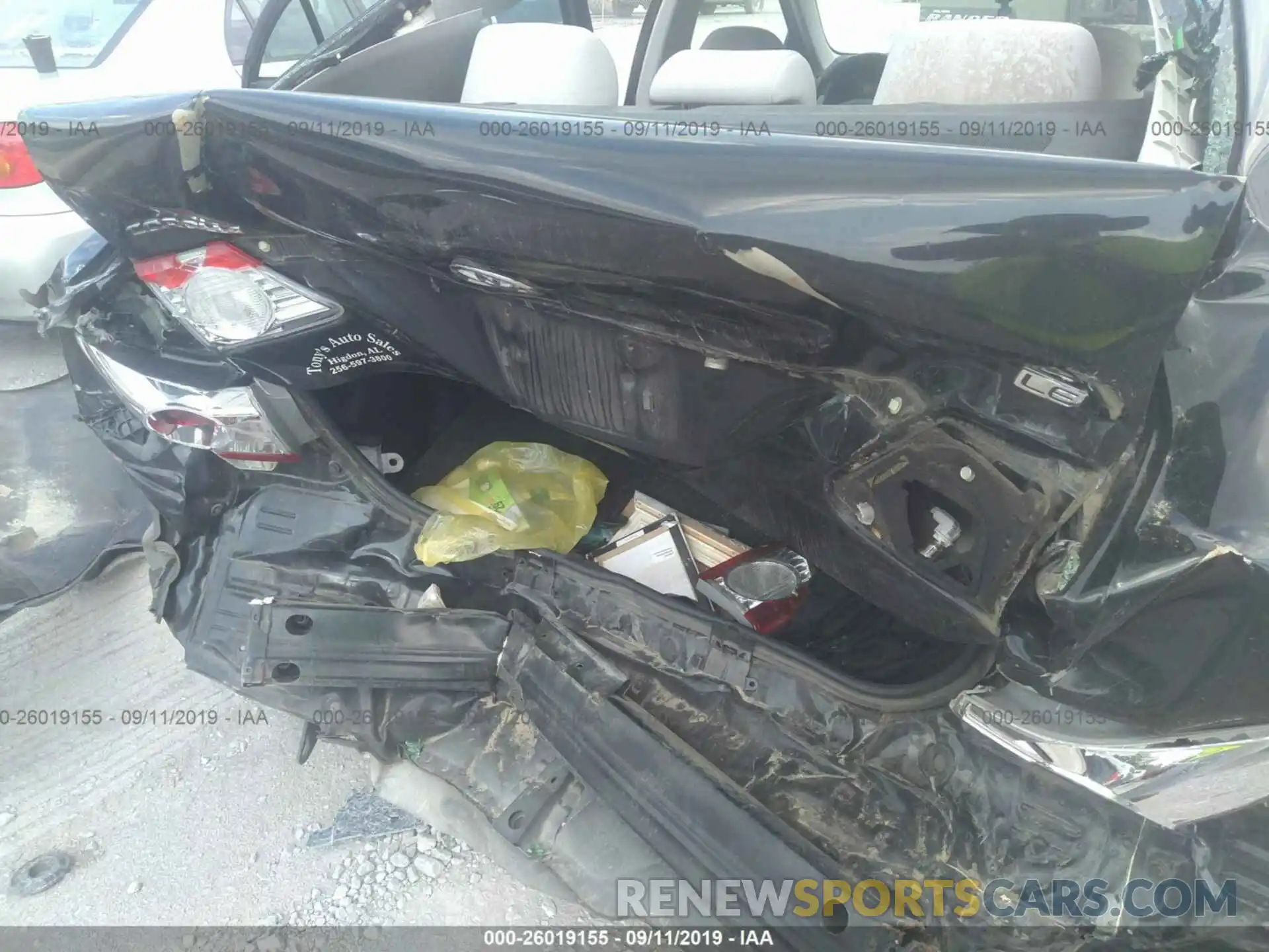 6 Photograph of a damaged car 2T3P1RFV1KW008349 TOYOTA RAV4 2019