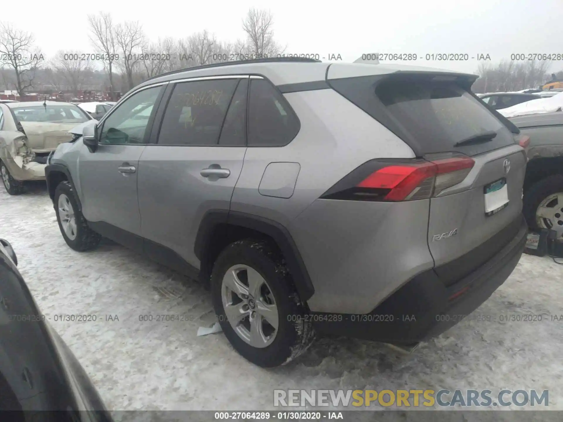 3 Photograph of a damaged car 2T3P1RFV1KW012689 TOYOTA RAV4 2019