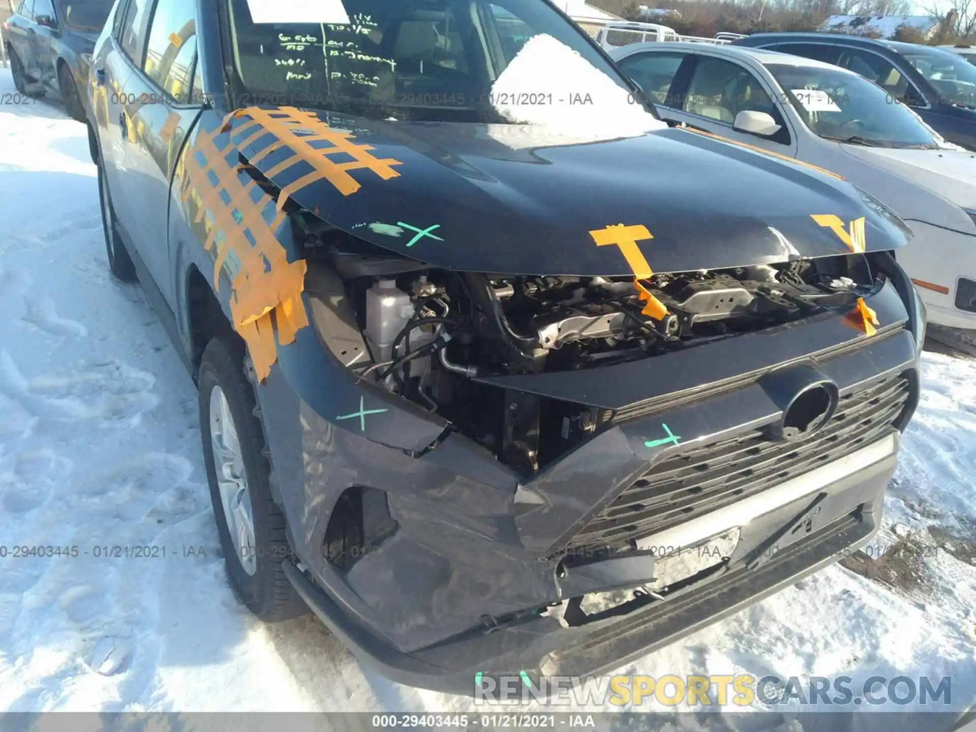 6 Photograph of a damaged car 2T3P1RFV1KW013650 TOYOTA RAV4 2019