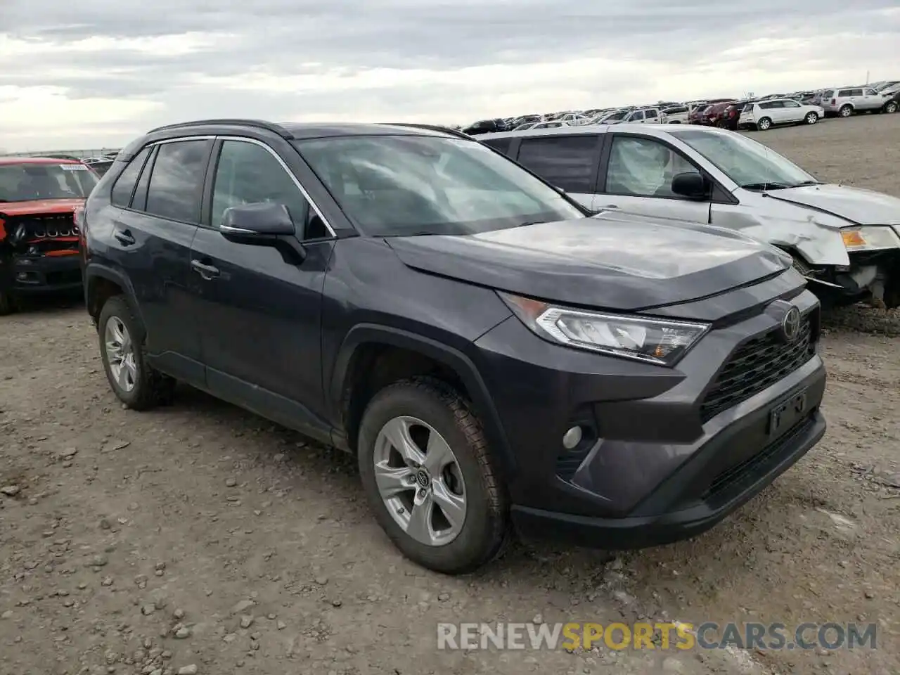 1 Photograph of a damaged car 2T3P1RFV1KW037074 TOYOTA RAV4 2019