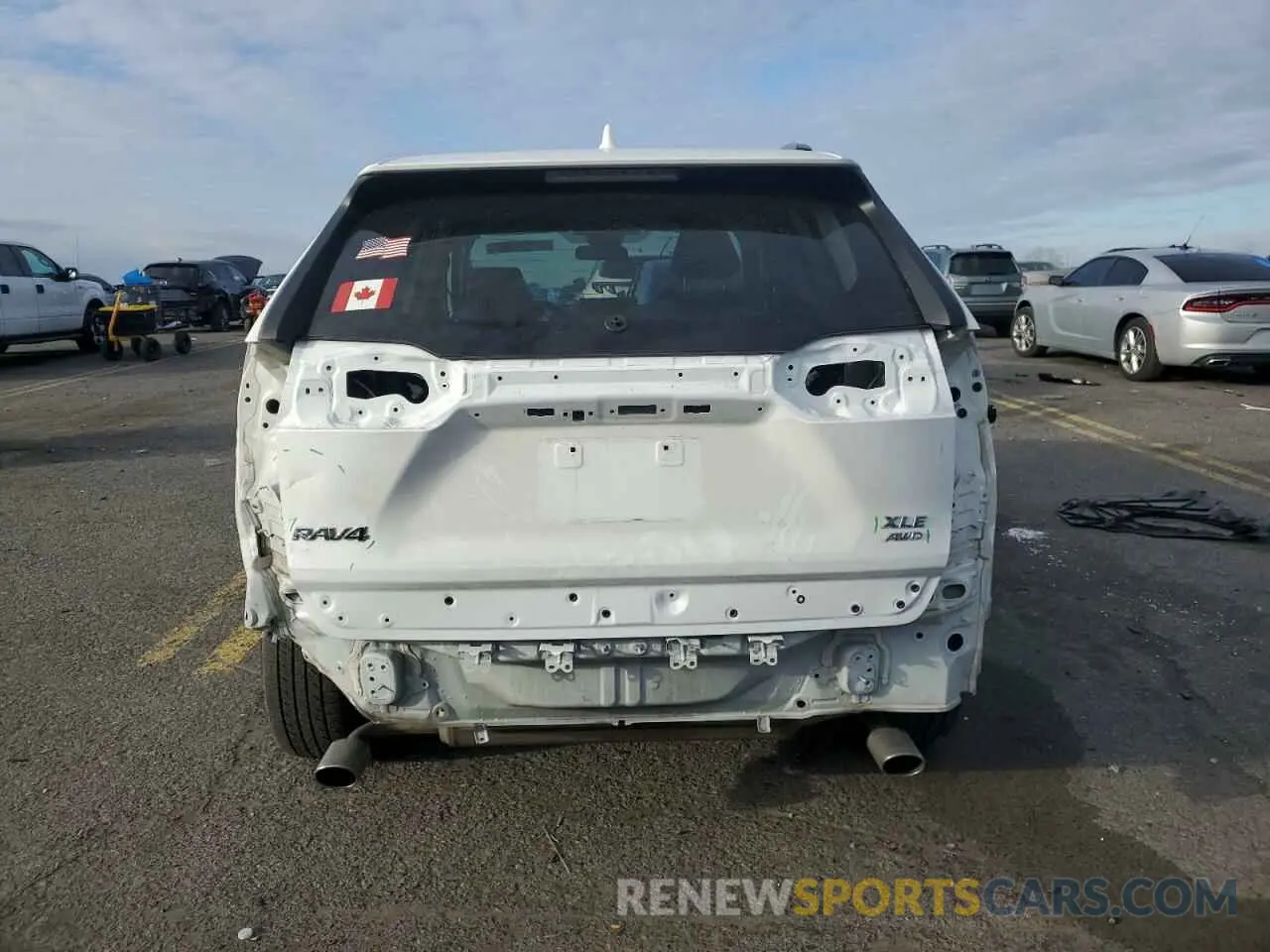 6 Photograph of a damaged car 2T3P1RFV1KW039357 TOYOTA RAV4 2019