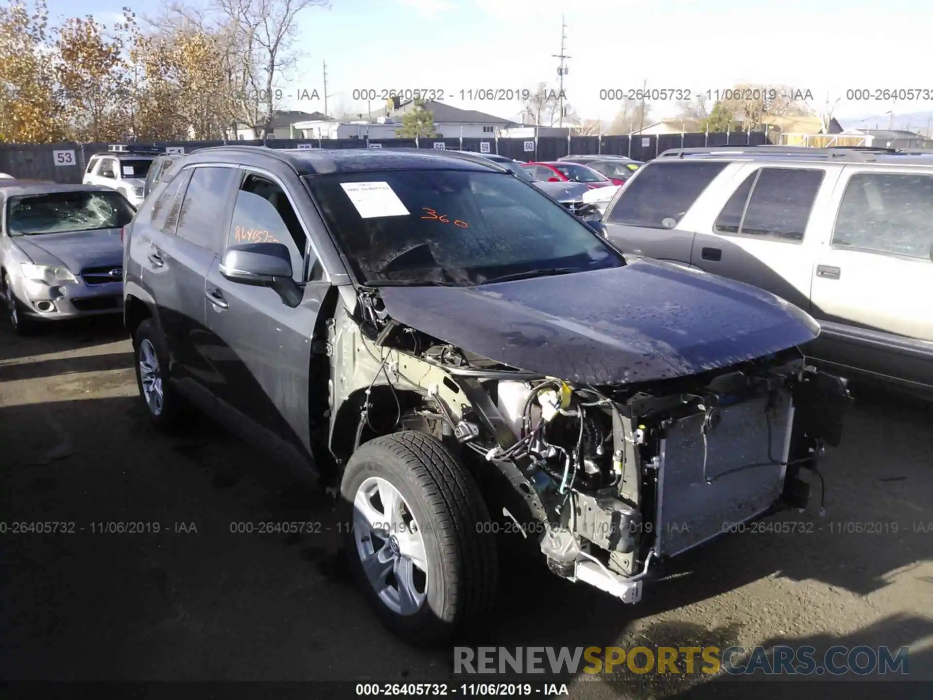 1 Photograph of a damaged car 2T3P1RFV1KW046440 TOYOTA RAV4 2019