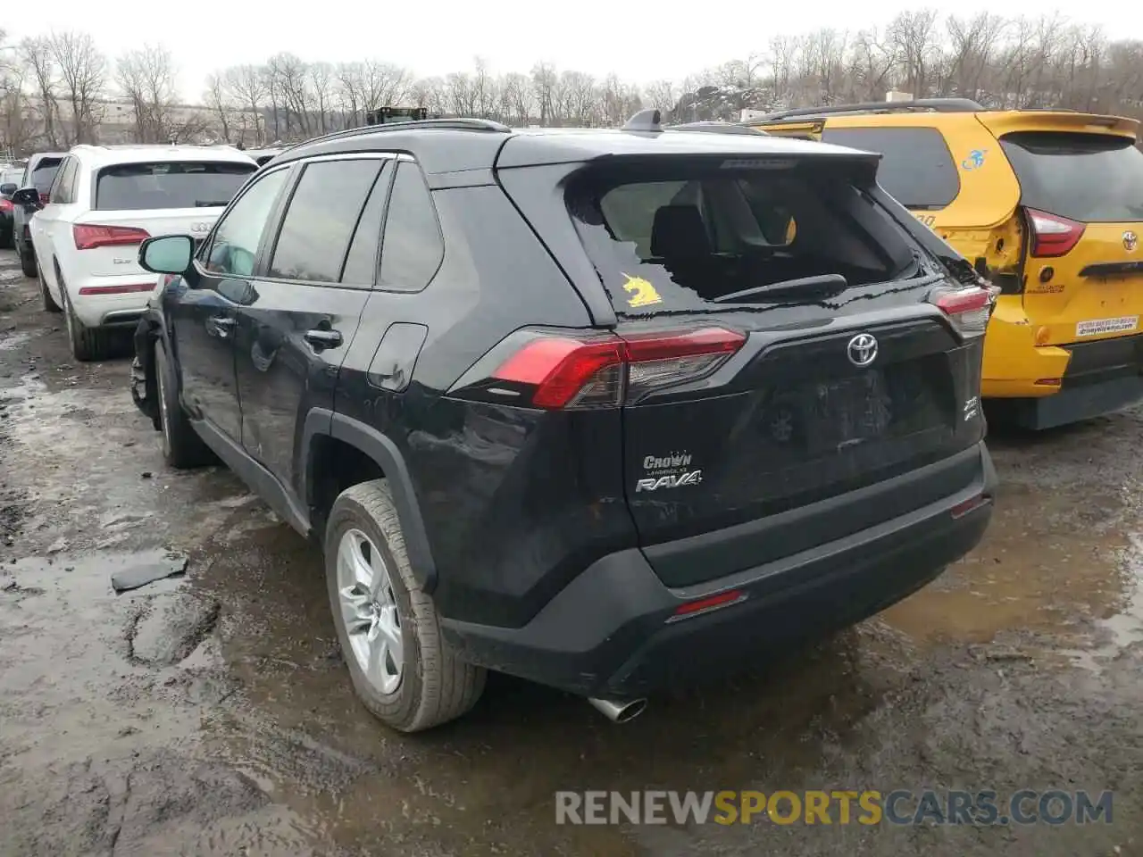 3 Photograph of a damaged car 2T3P1RFV1KW053341 TOYOTA RAV4 2019