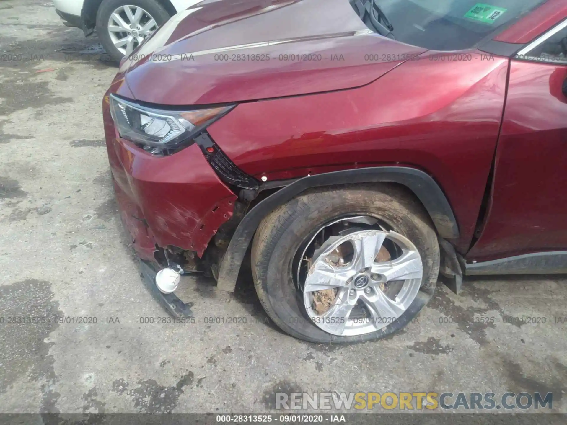 6 Photograph of a damaged car 2T3P1RFV1KW076733 TOYOTA RAV4 2019