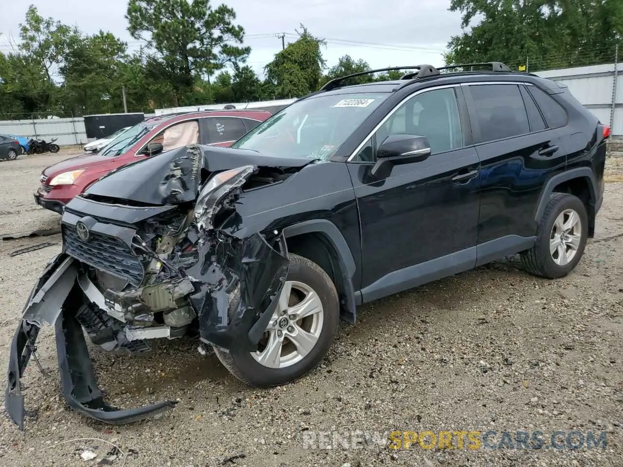 1 Photograph of a damaged car 2T3P1RFV1KW078174 TOYOTA RAV4 2019