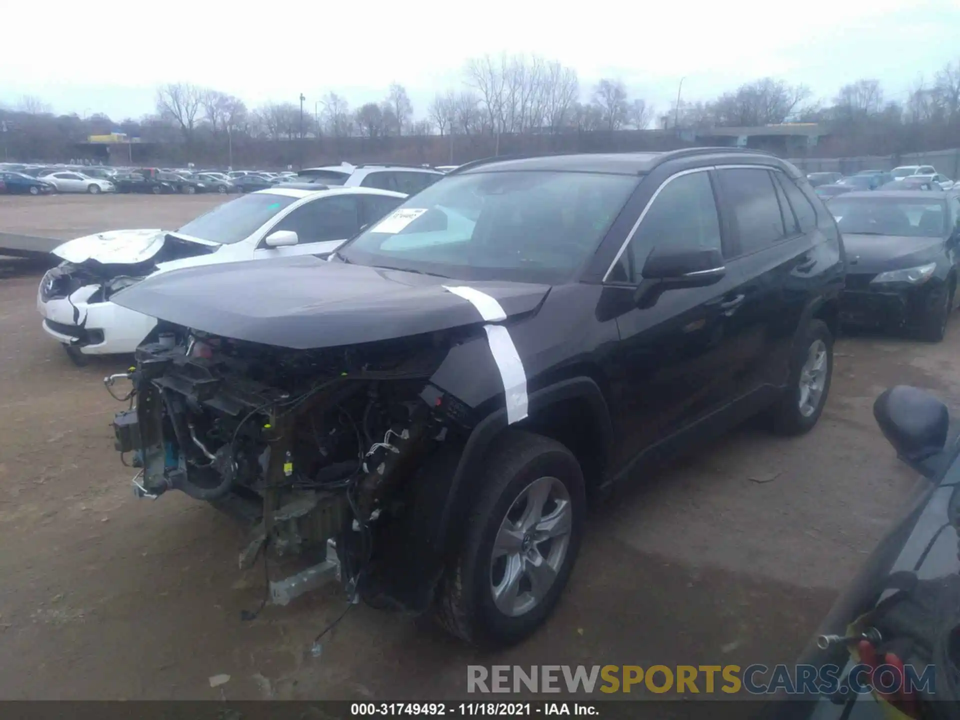 2 Photograph of a damaged car 2T3P1RFV1KW083214 TOYOTA RAV4 2019