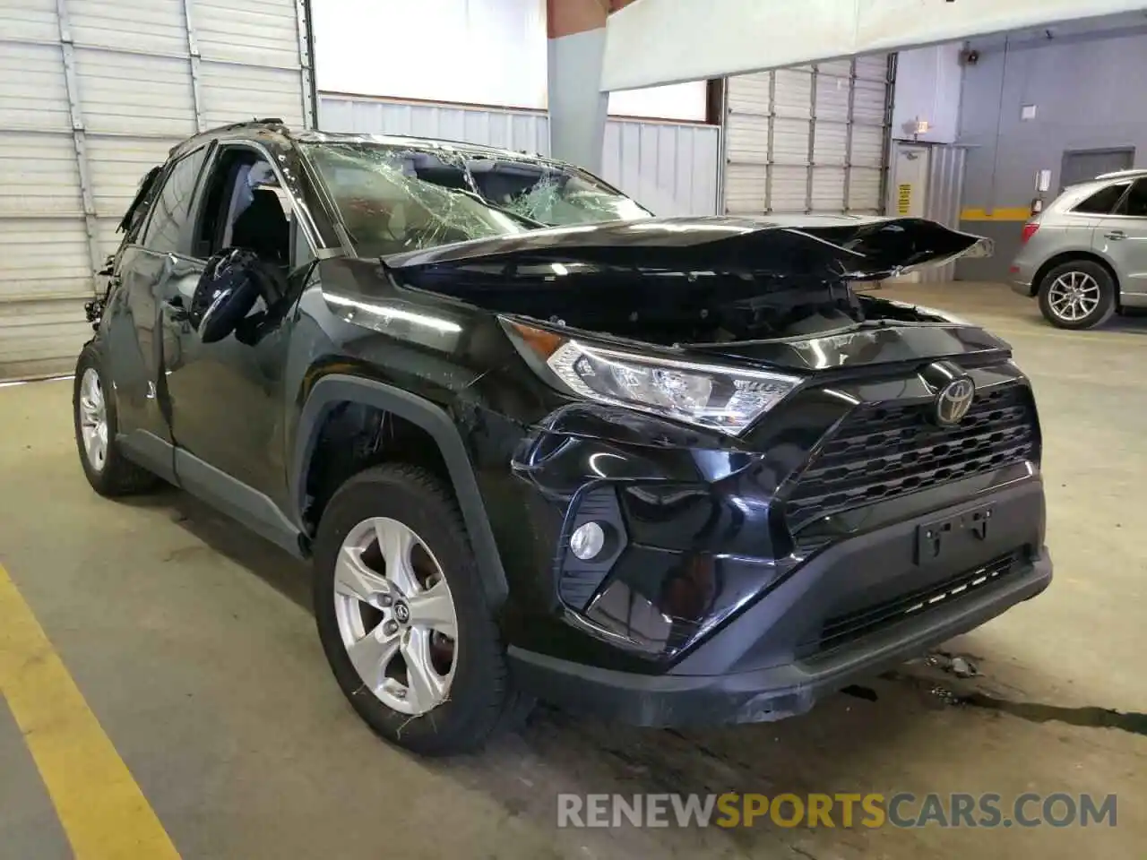 1 Photograph of a damaged car 2T3P1RFV2KC008099 TOYOTA RAV4 2019