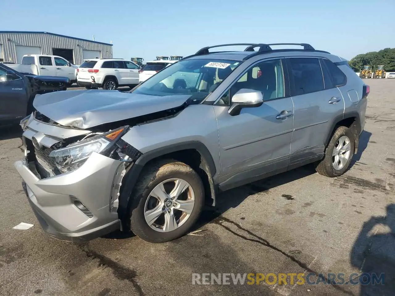 1 Photograph of a damaged car 2T3P1RFV2KC030748 TOYOTA RAV4 2019