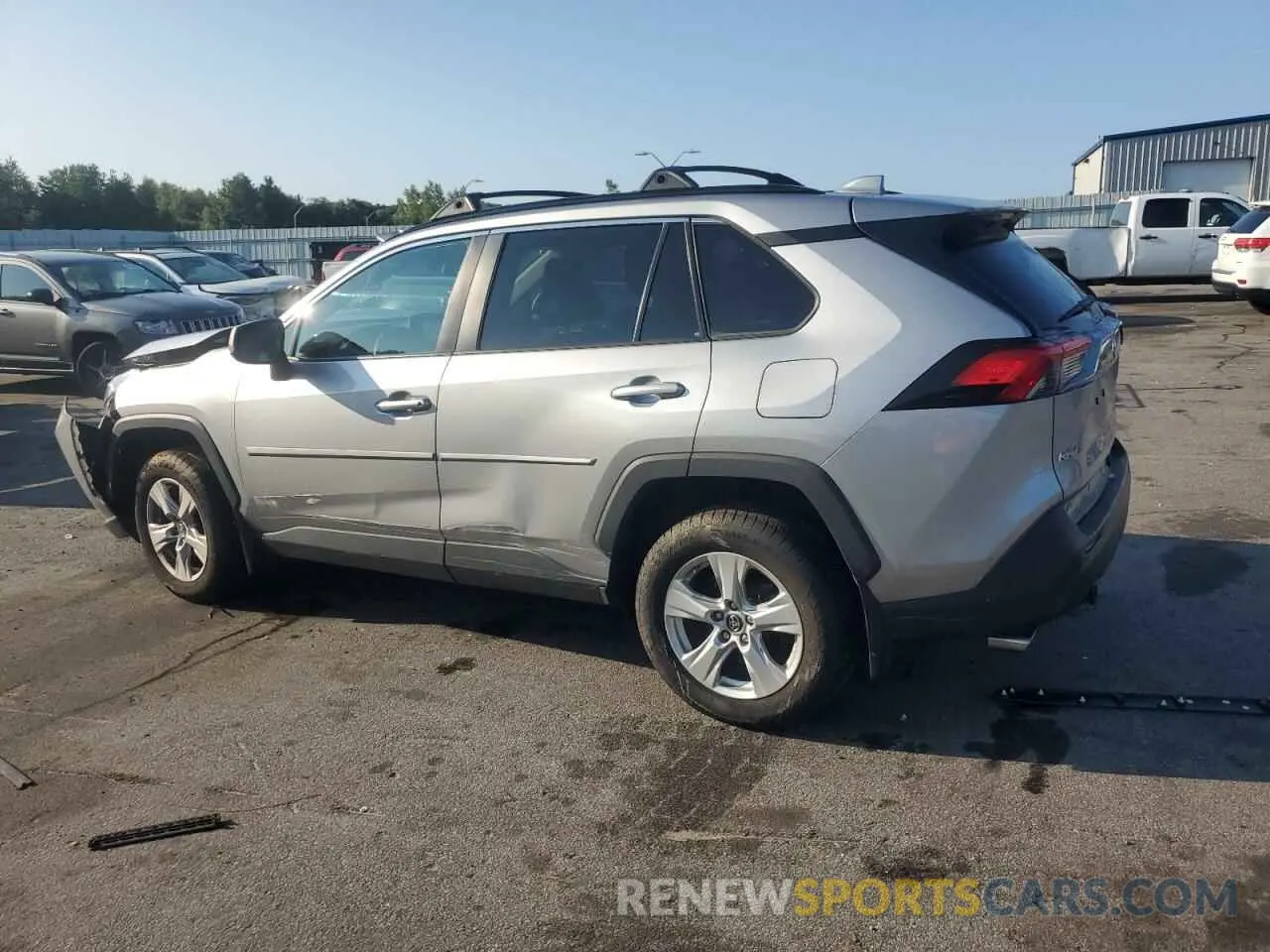 2 Photograph of a damaged car 2T3P1RFV2KC030748 TOYOTA RAV4 2019